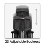 صندلی مدیریتی مش T 1119 - تصویر 7