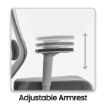 صندلی مدیریتی مش T 3610 - تصویر 8