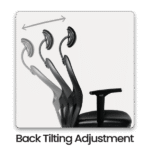 صندلی مدیریتی مش کد T 5511 - تصویر 4